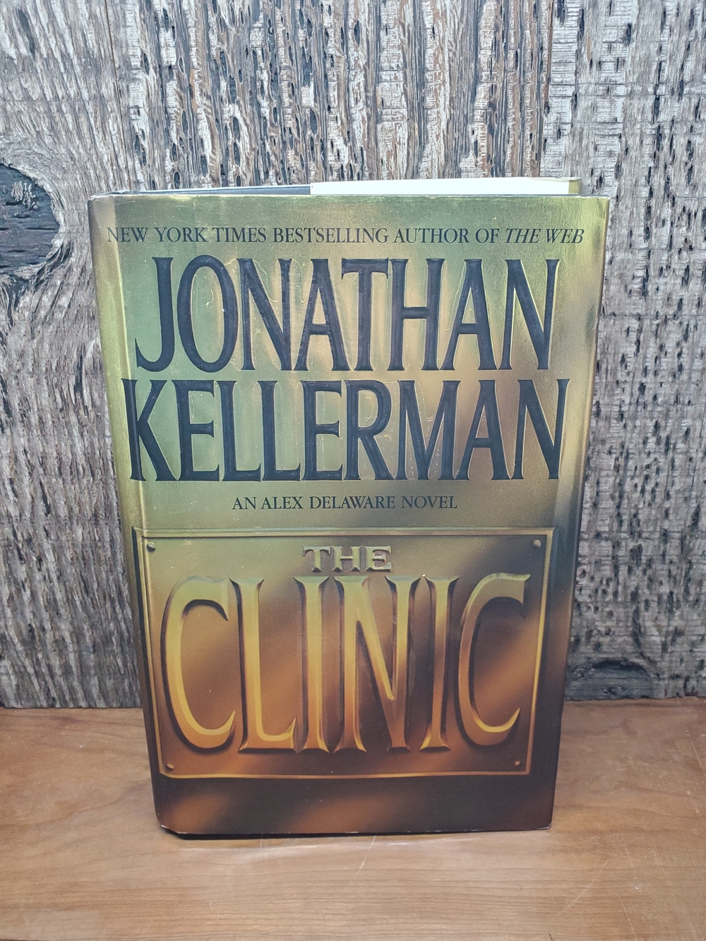 "The Clinic" Hardcover - Green and Bronze Cover